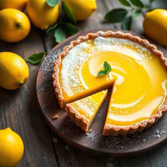 Best Lemon Tart Recipe - Tarte au Citron Perfection
